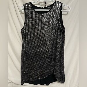 DKNY sequin top